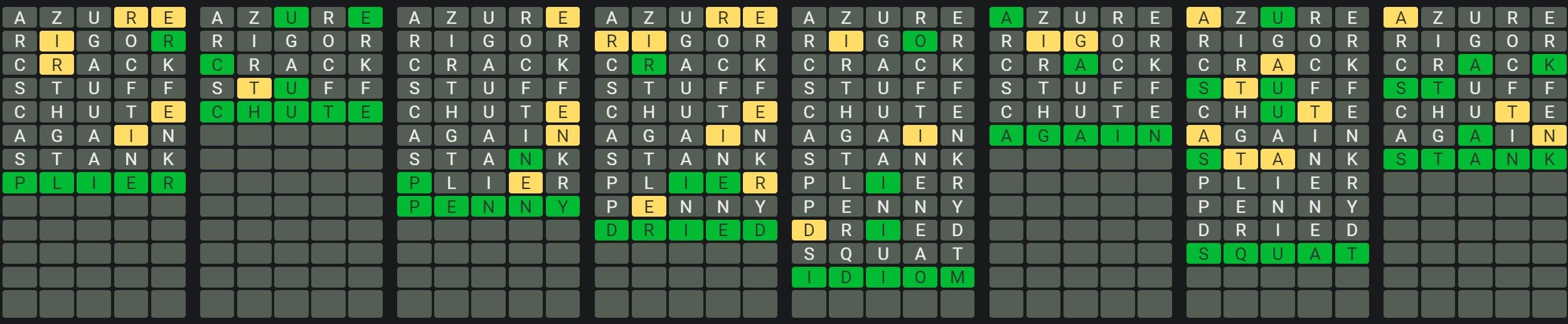 Daily Octordle 826 Rescue Answer - April 29th 2024