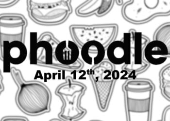 Daily Phoodle - 12th April 2024