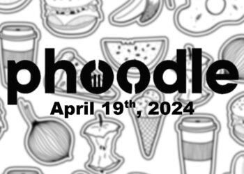 Daily Phoodle - 19th April 2024