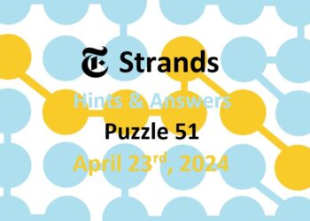Daily Strands 51 Answers Today - 23rd April 2024
