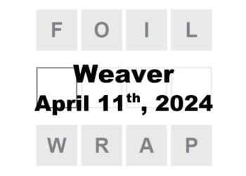 Daily Weaver Answers - 11th April 2024