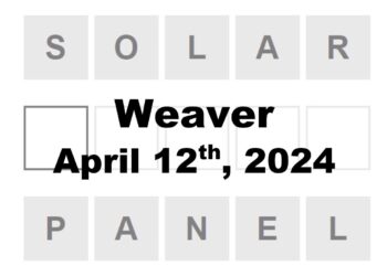 Daily Weaver Answers - 12th April 2024