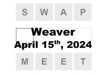 Daily Weaver Answers - 15th April 2024