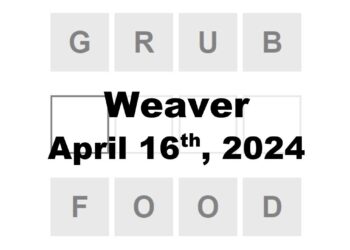 Daily Weaver Answers - 16th April 2024