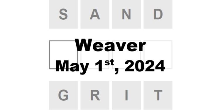 Daily Weaver Answers - 1st May 2024