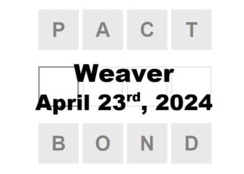 Daily Weaver Answers - 23rd April 2024