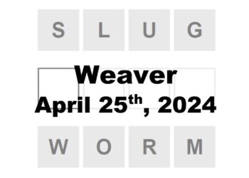 Daily Weaver Answers - 25th April 2024