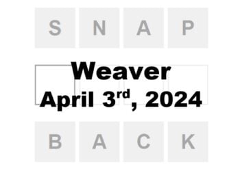 Daily Weaver Answers - 3rd April 2024