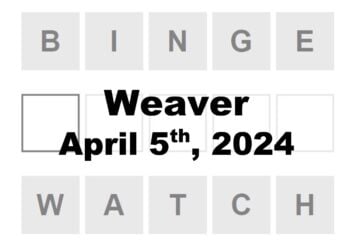 Daily Weaver Answers - 5th April 2024