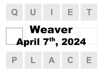 Daily Weaver Answers - 7th April 2024