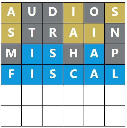 Daily Word Hurdle #1631 Morning Answer - 11th April 2024