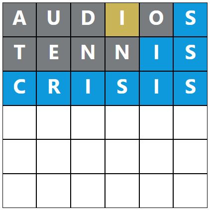 Daily Word Hurdle #1644 Afternoon Answer - 17th April 2024