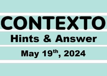 Daily Contexto 609 - May 19th 2024