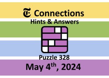 Daily NYT Connections 328 Answers - May 4th 2024