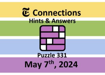 Daily NYT Connections 331 Answers - May 7th 2024
