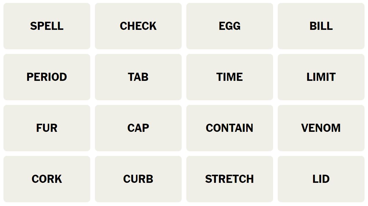 Daily NYT Connections 333 Puzzle - 9th May 2024