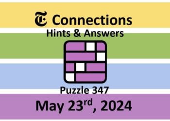 ‘NYT Connections’ Answers Today 347 May 23rd, 2024 – Hints and Solutions (5/23/24)