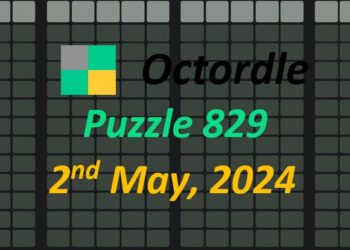 Daily Octordle 829 - May 2nd 2024