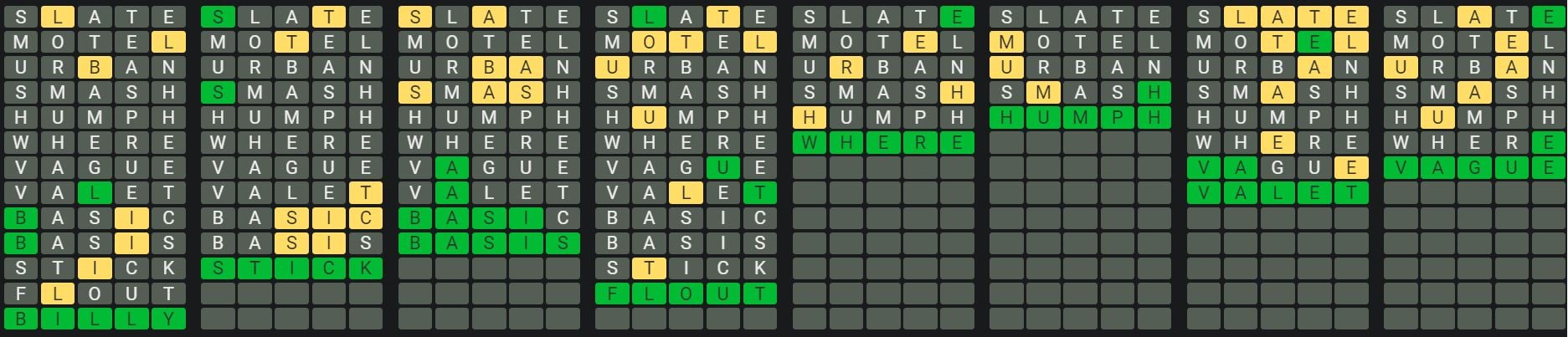 Daily Octordle 831 Rescue Answer - May 4th 2024