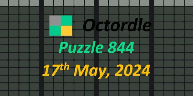 Daily Octordle 844 - May 17th 2024