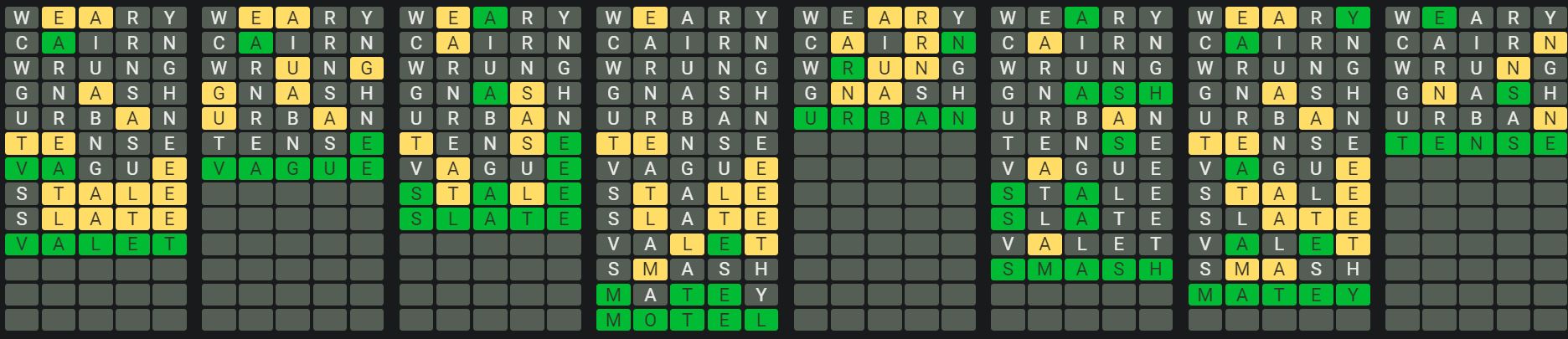 Daily Octordle 848 Rescue Answer - May 21st 2024