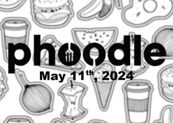 Daily Phoodle - 11th May 2024