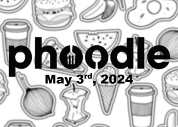 Daily Phoodle - 3rd May 2024
