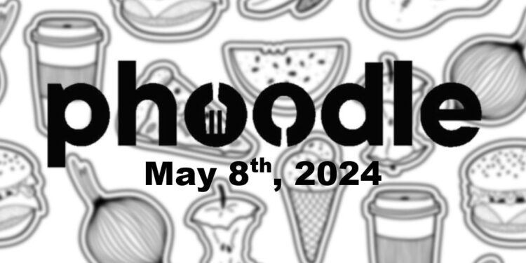 Daily Phoodle - 8th May 2024