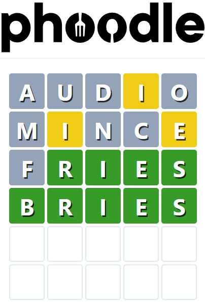 Daily Phoodle Answer 745 - 22nd May 2024