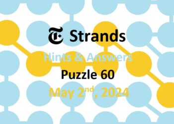 Daily Strands 60 Answers Today - 2nd May 2024
