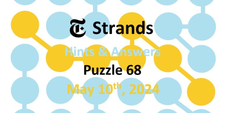 Daily Strands 68 Answers Today - 10th May 2024