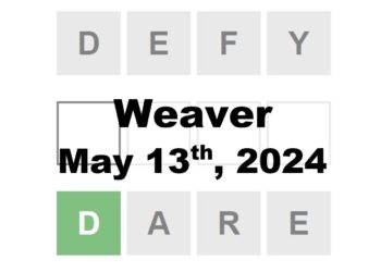 Daily Weaver Answers - 13th May 2024