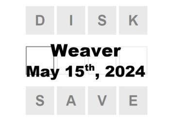 Daily Weaver Answers - 15th May 2024