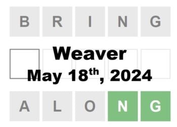 Daily Weaver Answers - 18th May 2024