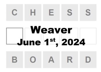 Daily Weaver Answers - 1st June 2024