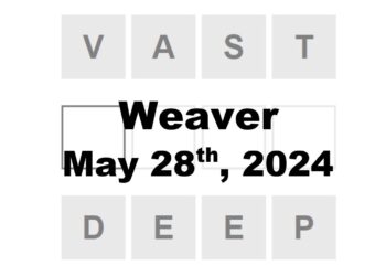 Daily Weaver Answers - 28th May 2024