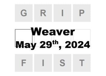 Daily Weaver Answers - 29th May 2024