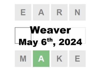 Daily Weaver Answers - 6th May 2024