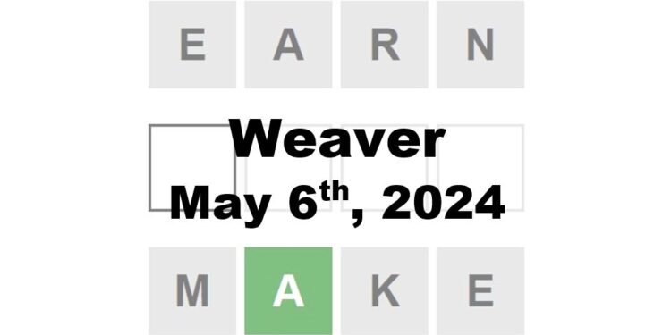 Daily Weaver Answers - 6th May 2024