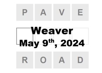 Daily Weaver Answers - 9th May 2024