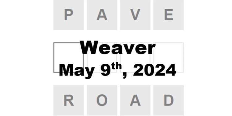 Daily Weaver Answers - 9th May 2024