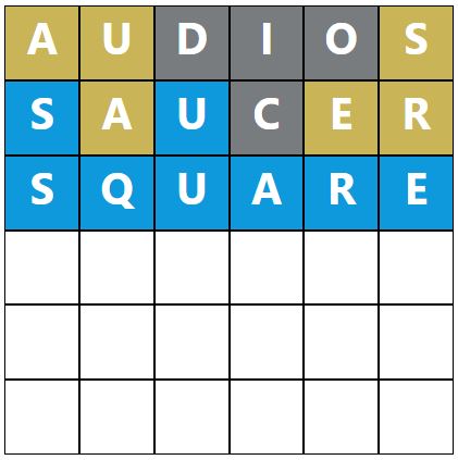Daily Word Hurdle #1684 Afternoon Answer - 7th May 2024