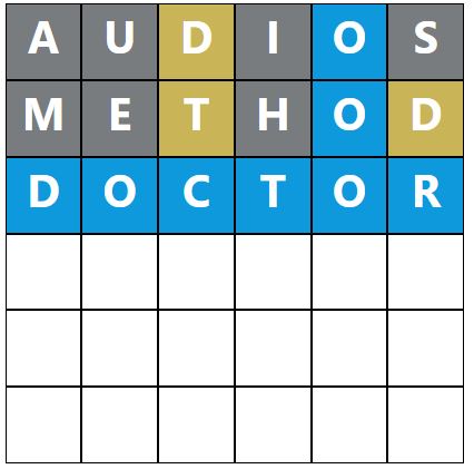 Daily Word Hurdle #1685 Morning Answer - 8th May 2024