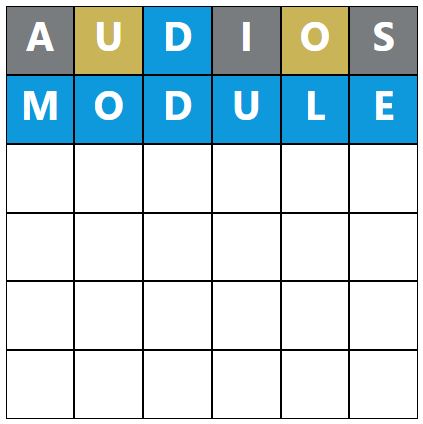 Daily Word Hurdle #1686 Afternoon Answer - 8th May 2024