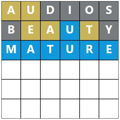 Daily Word Hurdle #1690 Afternoon Answer - 10th May 2024
