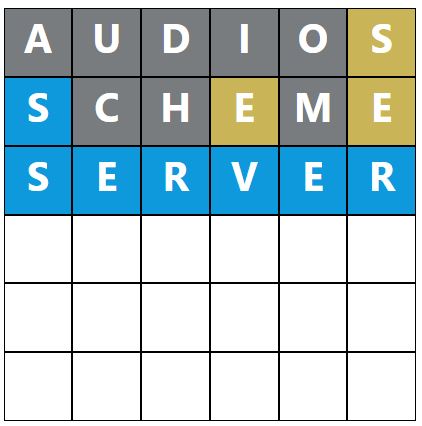 Daily Word Hurdle #1694 Afternoon Answer - 12th May 2024