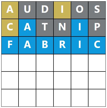 Daily Word Hurdle #1696 Afternoon Answer - 13th May 2024