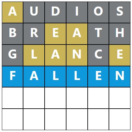 Daily Word Hurdle #1697 Morning Answer - 14th May 2024