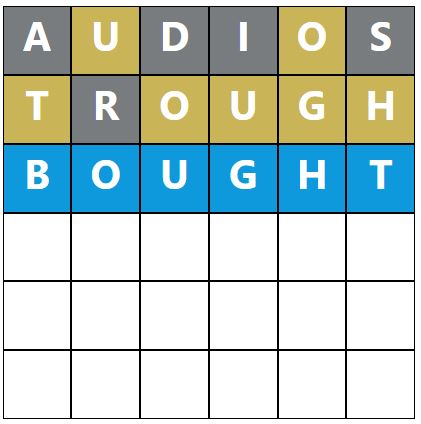 Daily Word Hurdle #1700 Afternoon Answer - 15th May 2024
