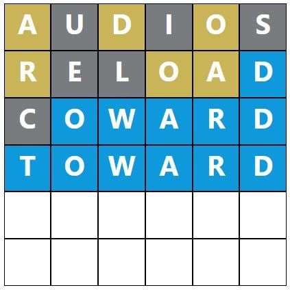 Daily Word Hurdle #1701 Morning Answer - 16th May 2024